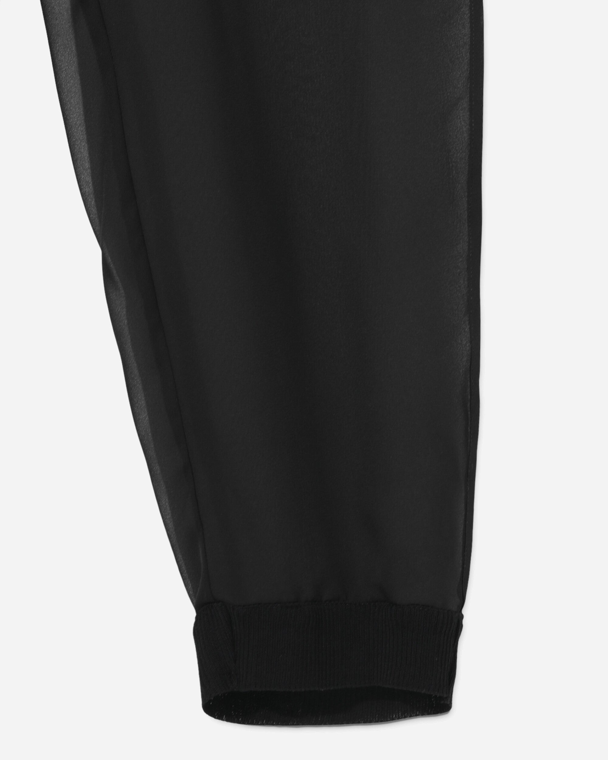 Women's Mesh Pants Black - 4