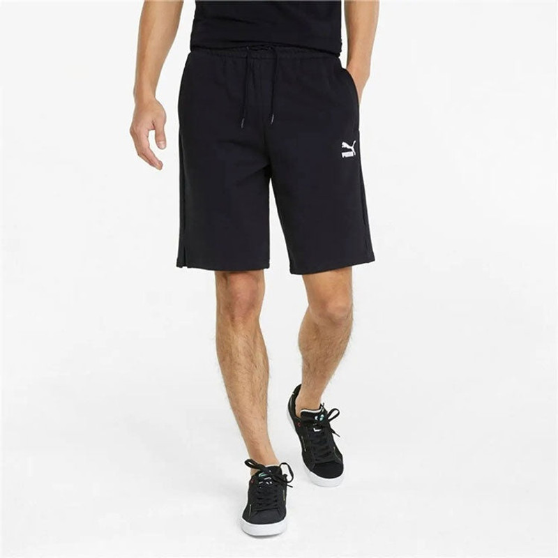 PUMA PUMA Classics Logo Shorts 'Black' 535332-01 outlook