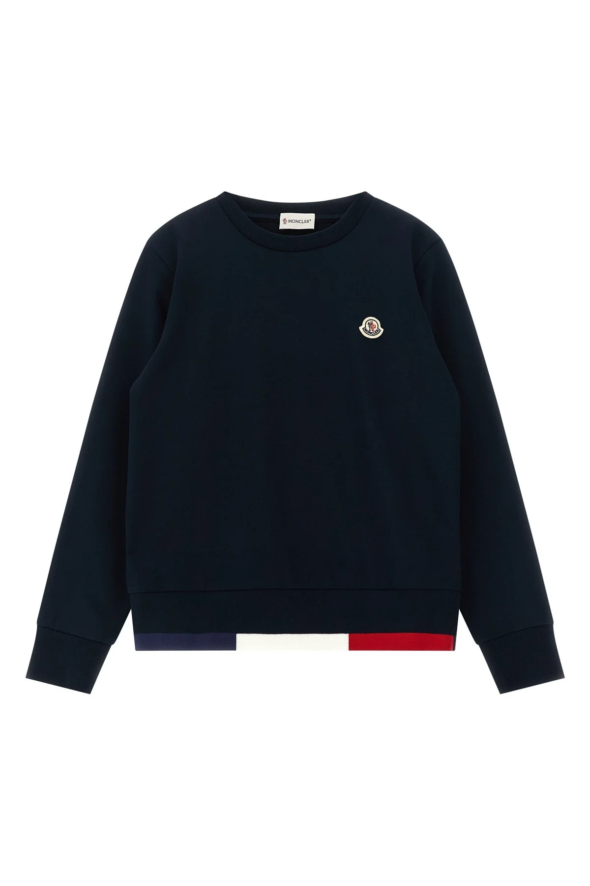 Tricolor Hem Sweatshirt + Joggers - 1