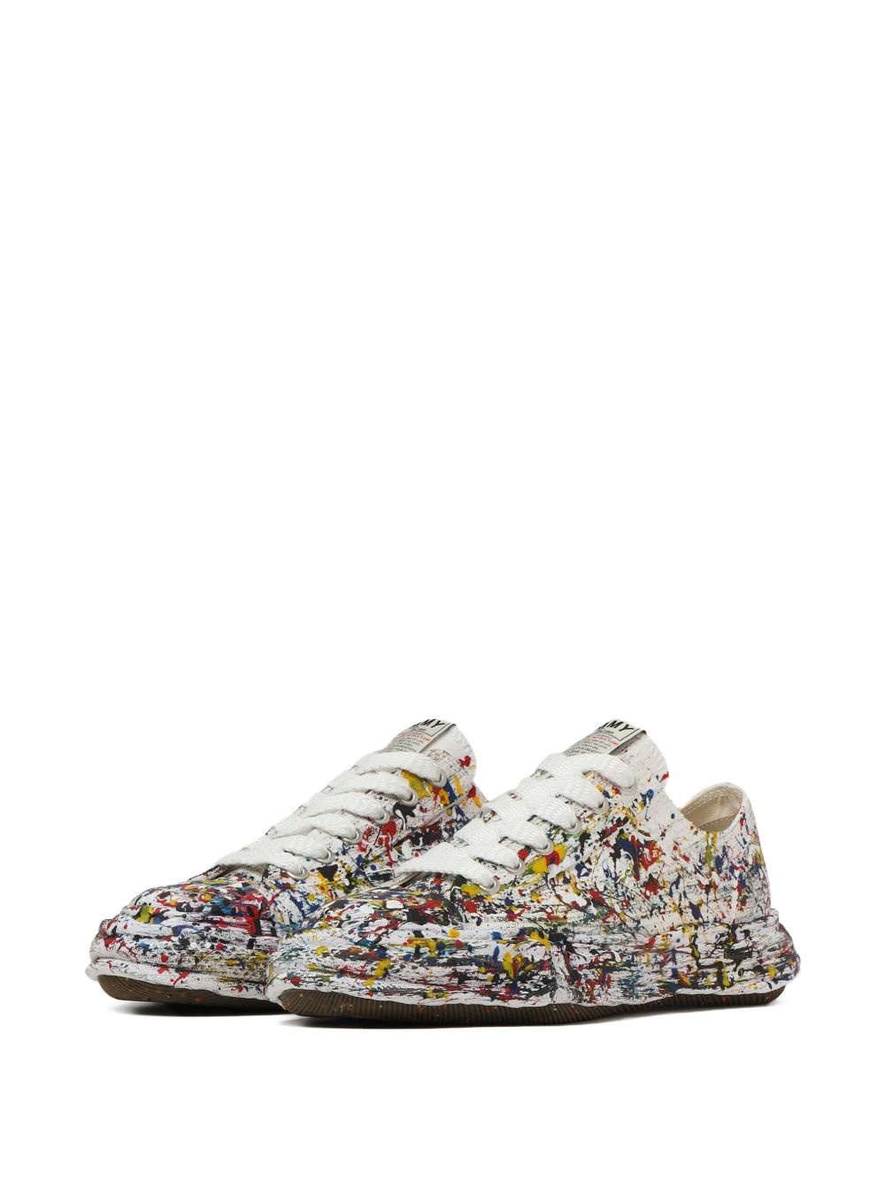Peterson paint-splattered sneakers - 2