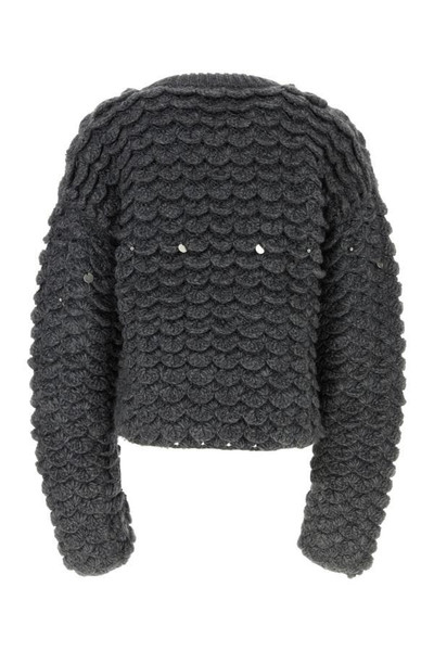 NAMACHEKO Grey wool blend sweater outlook