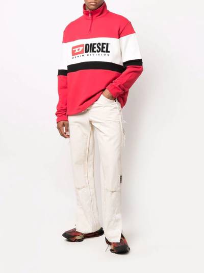 Diesel Saint half-zip sweatshirt outlook