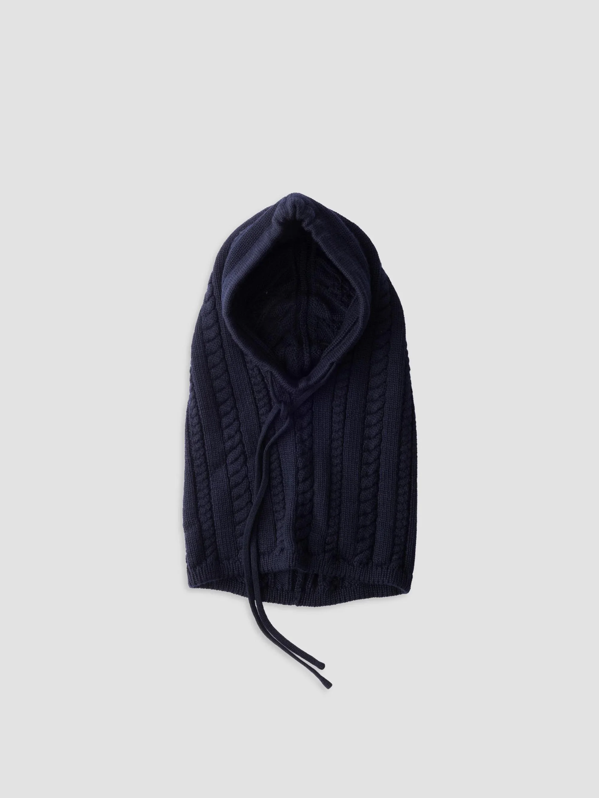 Women's Wool Balaclava - Blue - 1