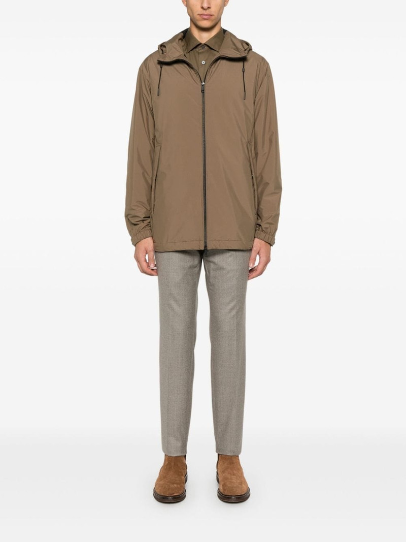 ZEGNA hooded jacket outlook