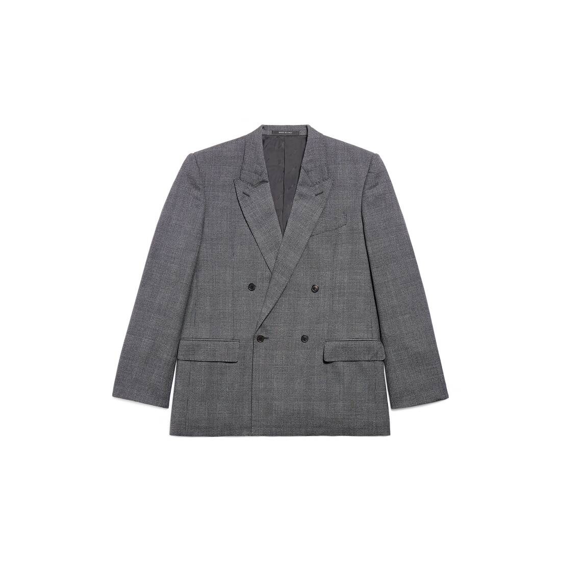 Regular Fit Jacket in Black/grey - 1