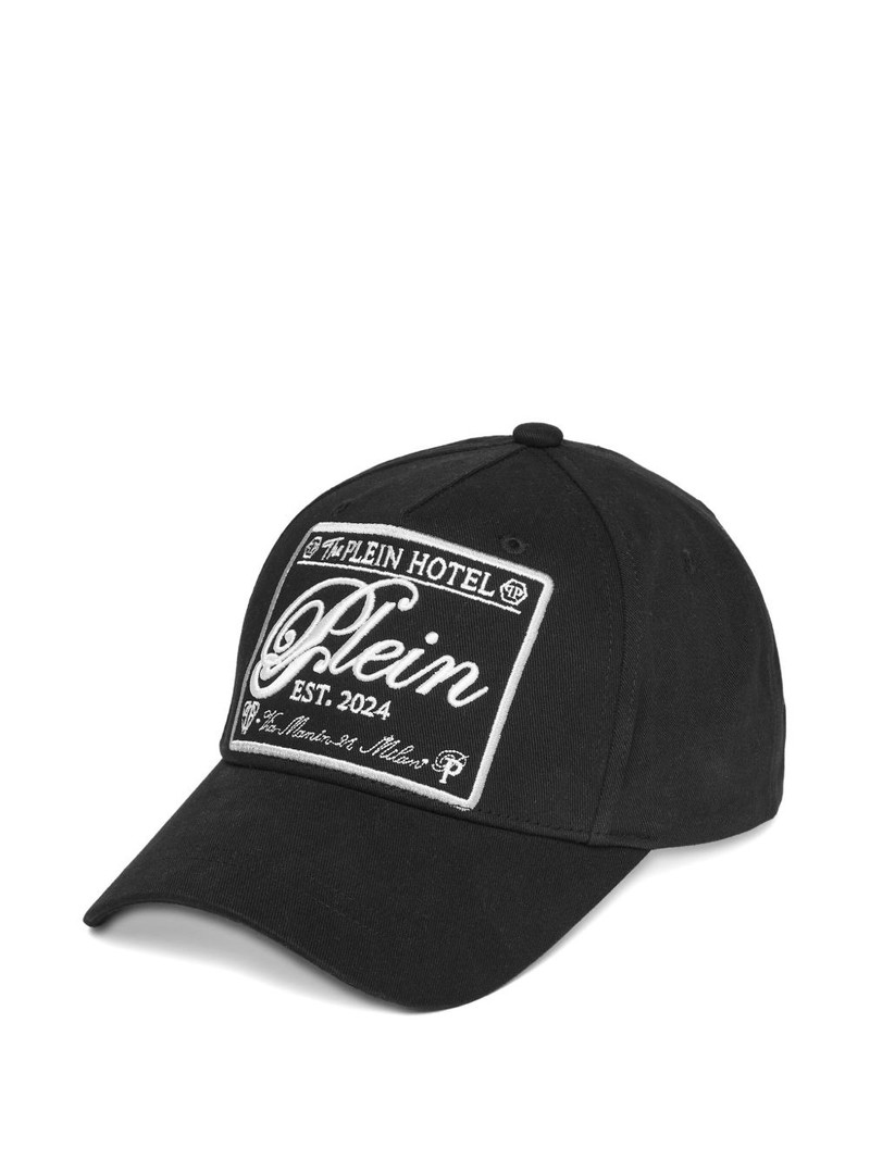 embroidered-logo baseball cap 1