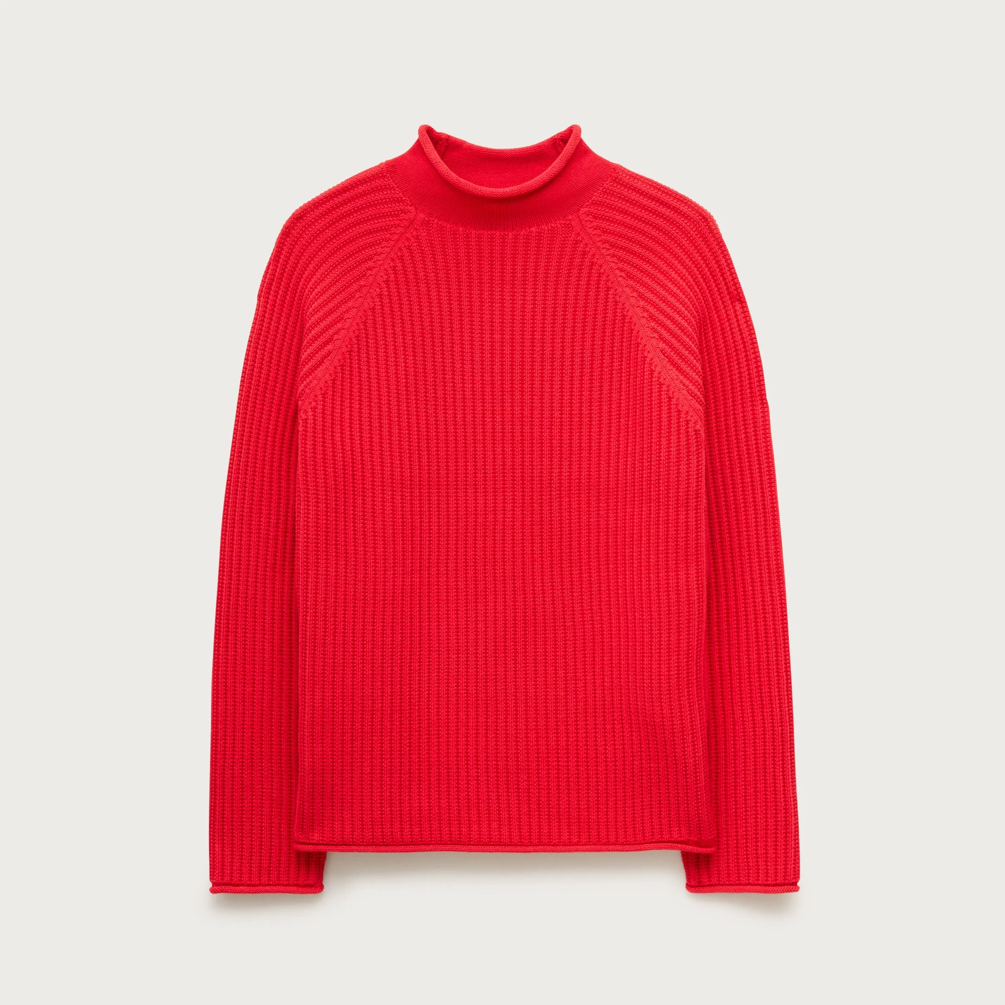 Summer Rollneck™ ribbed sweater - 1