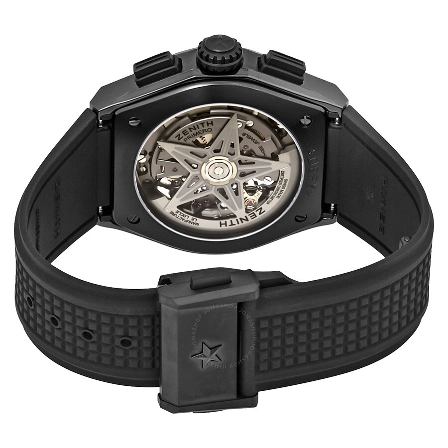 Zenith Defy El Primero 21 Skeleton Dial Automatic Men's Rubber Watch 49.9000.9004/78.R782 - 3