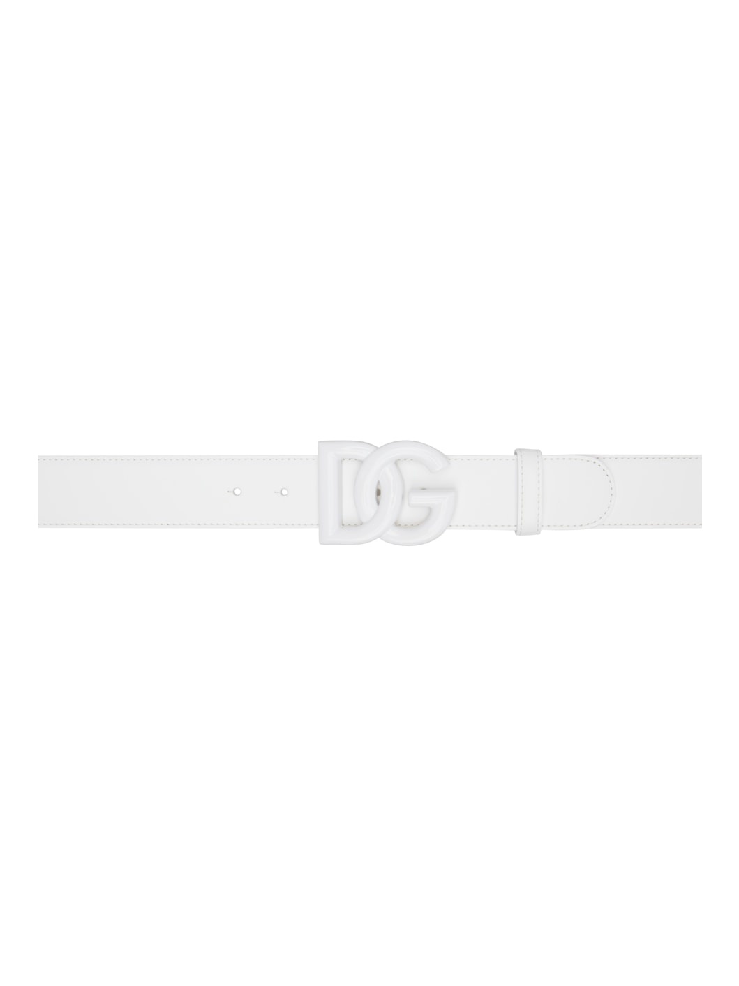 White Logo Belt - 1