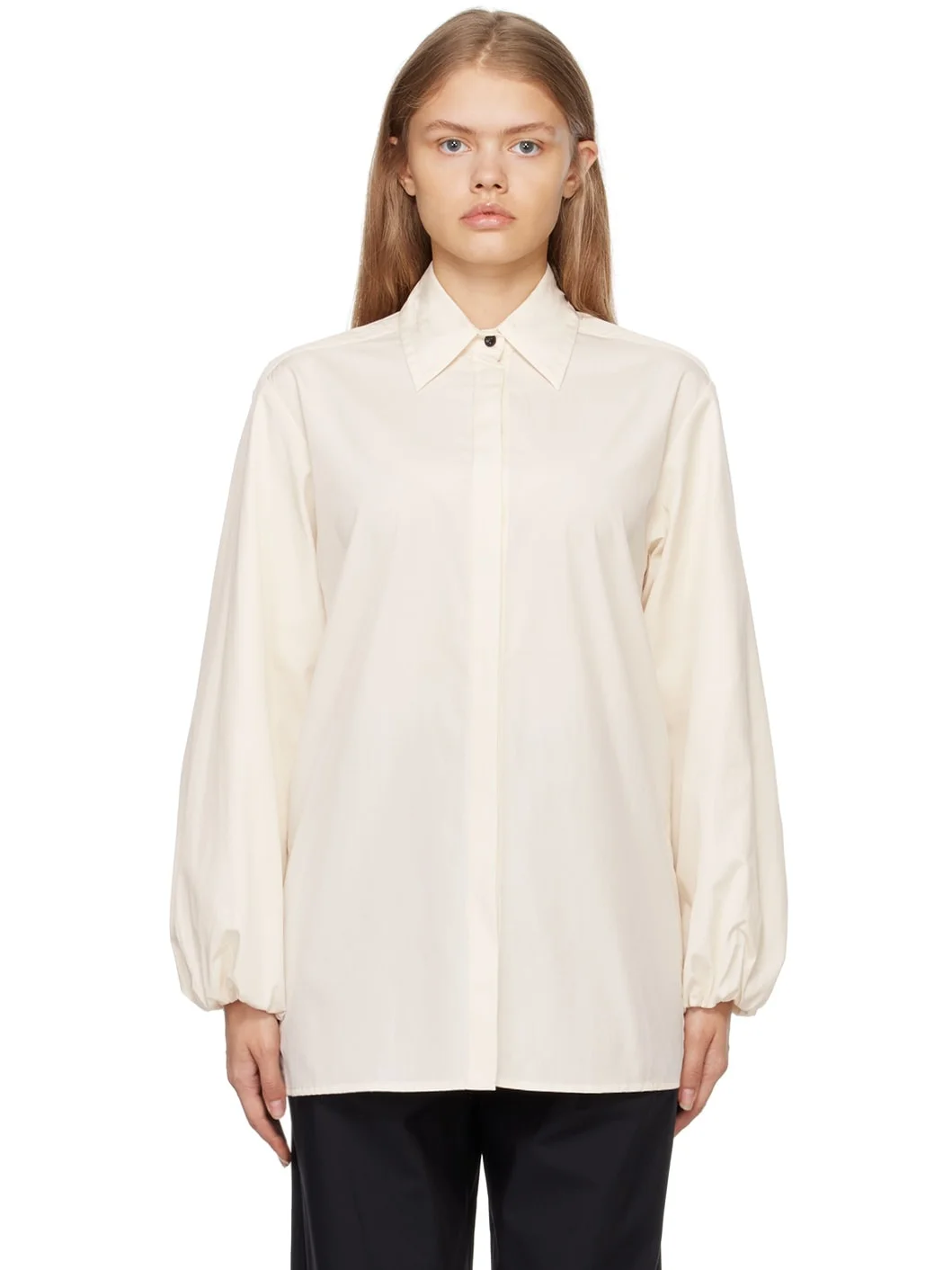 Beige Collected Shirt - 1
