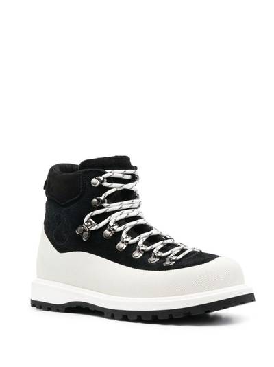 Diemme contrasting-panel lace-up boots outlook