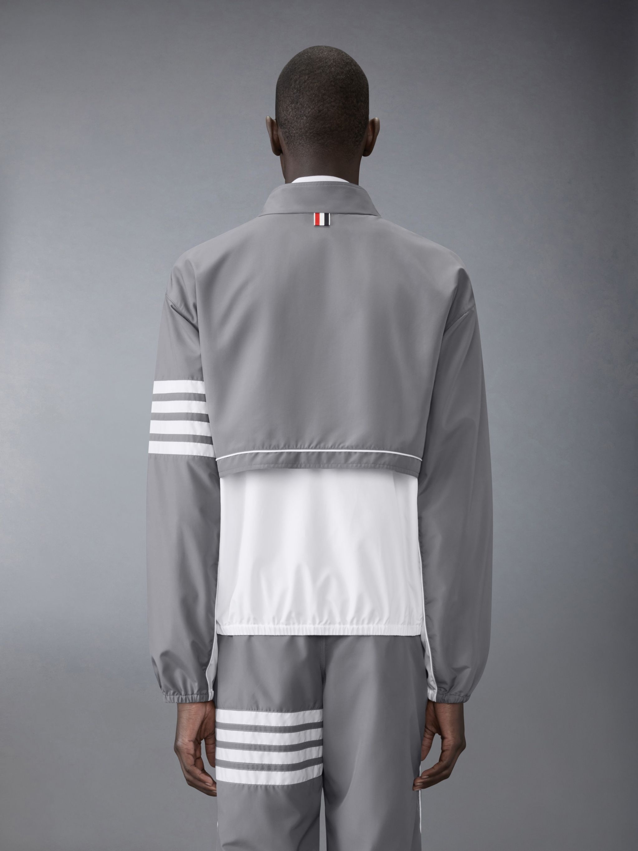 RIPSTOP 4-BAR COLOR BLOCK WINDBREAKER - 2