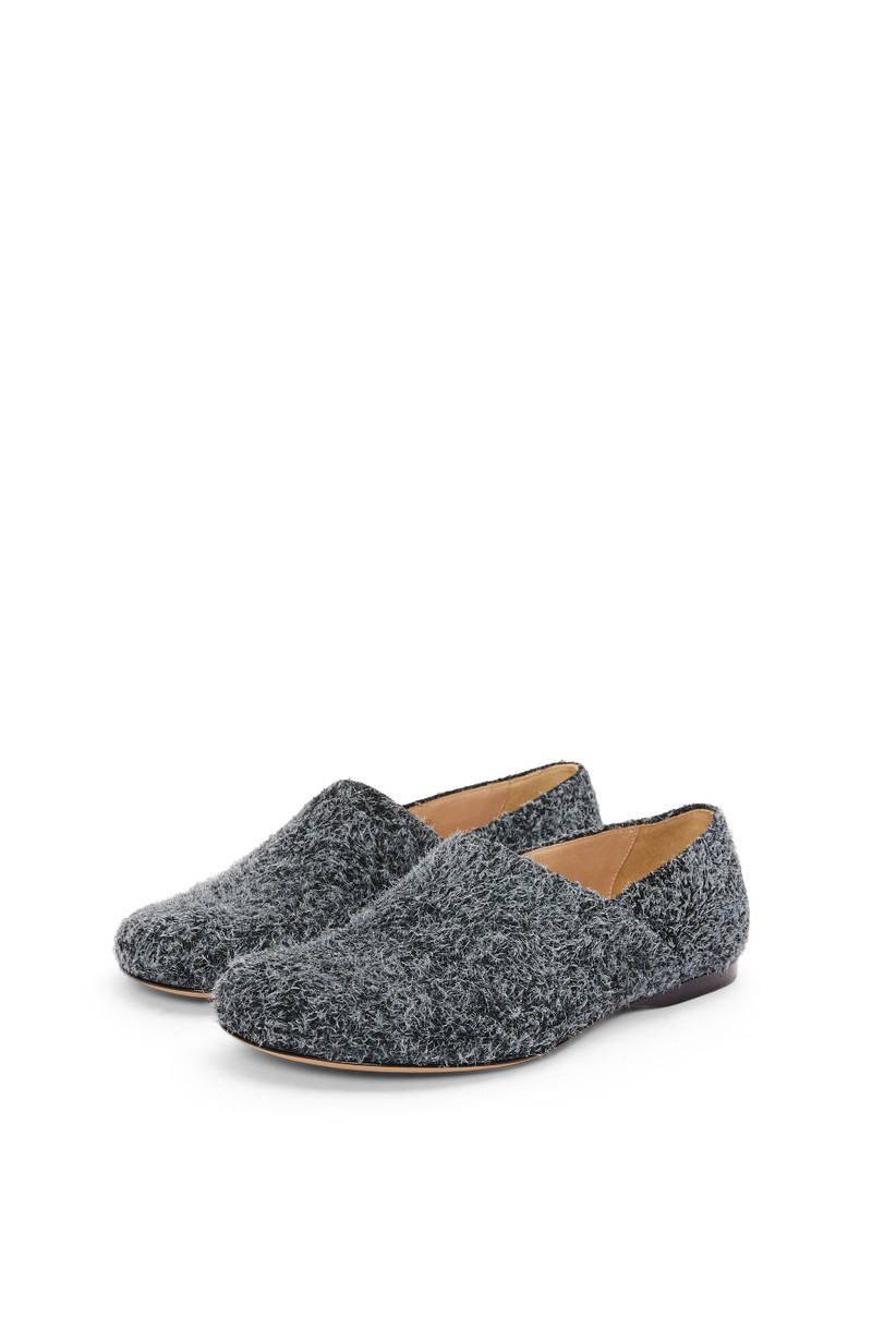 Loewe Campo slipper in brushed suede outlook