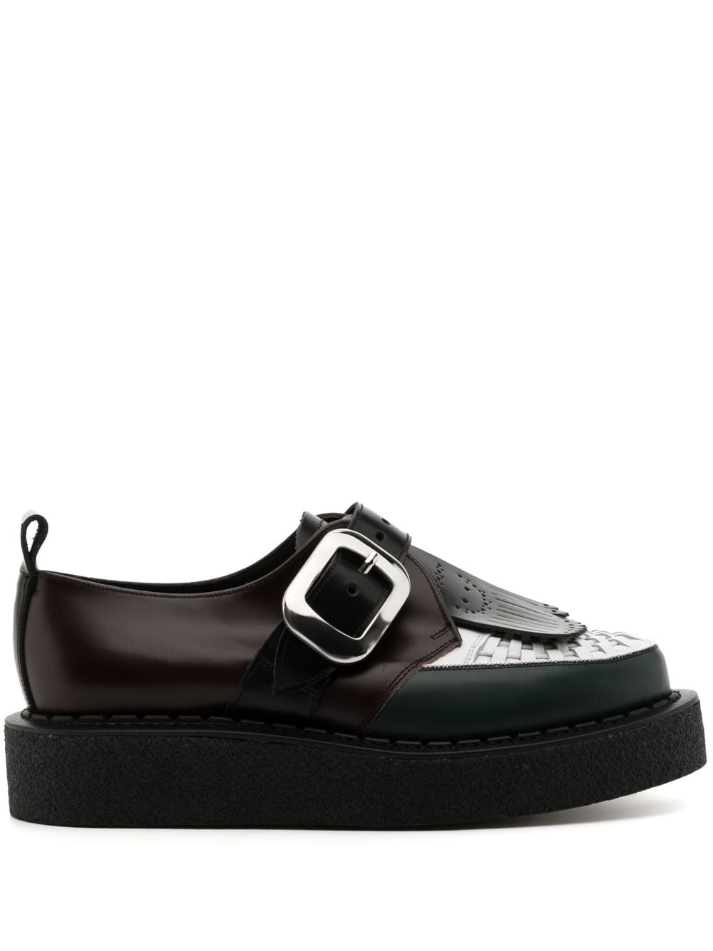 x George Cox leather platform shoes - 1