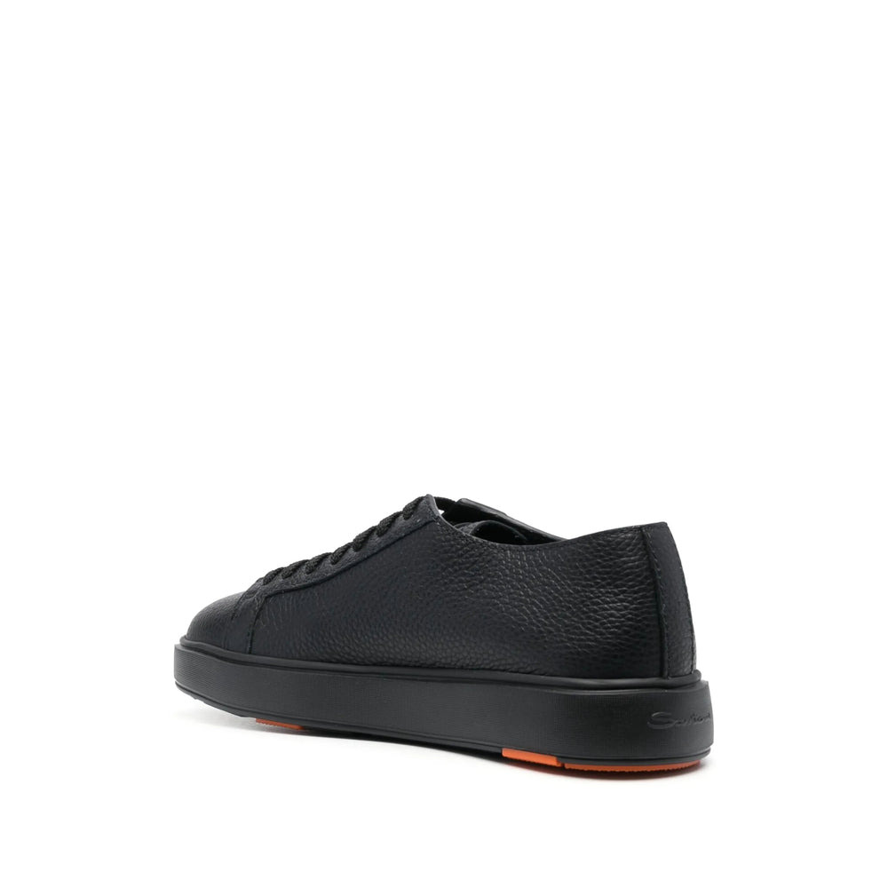 Santoni Black Trainers - Low-Tops Men - 3