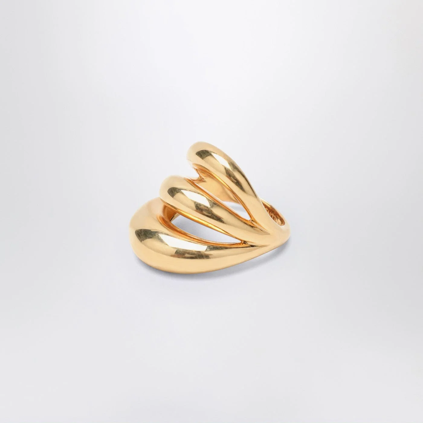 Triptych Blow Up gold ring - 1