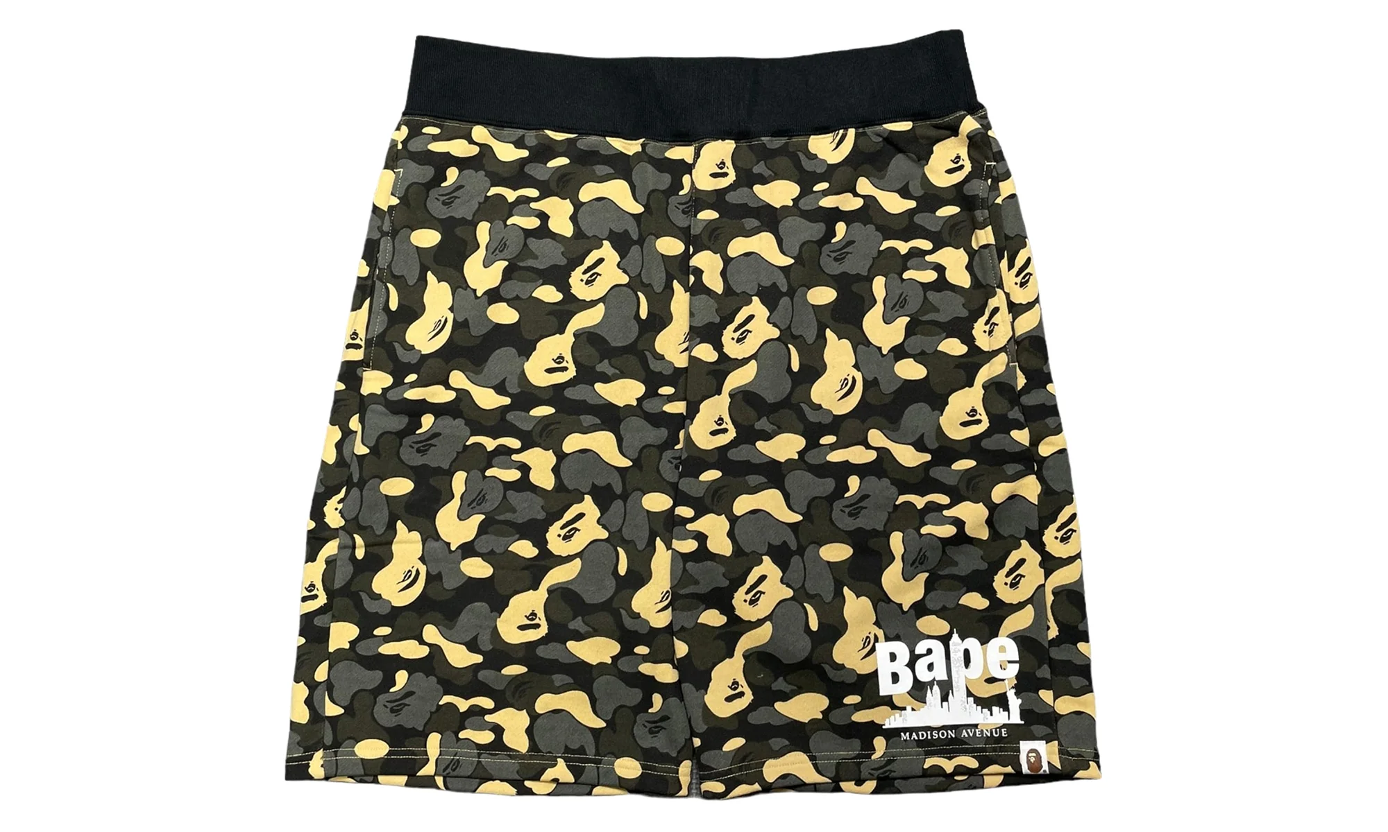 Madison Avenue Sweatshorts "Black Gold" BMASBG - 1