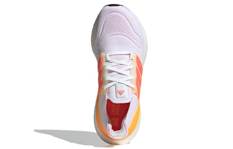 (WMNS) adidas UltraBoost 22 'White Flash Orange' GX5595 - 5