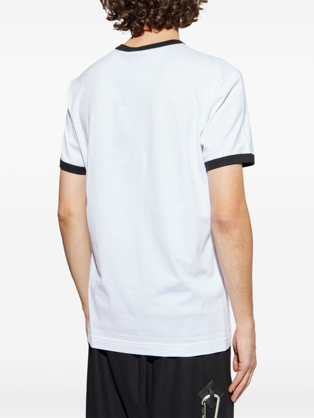 text-print T-shirt - 4