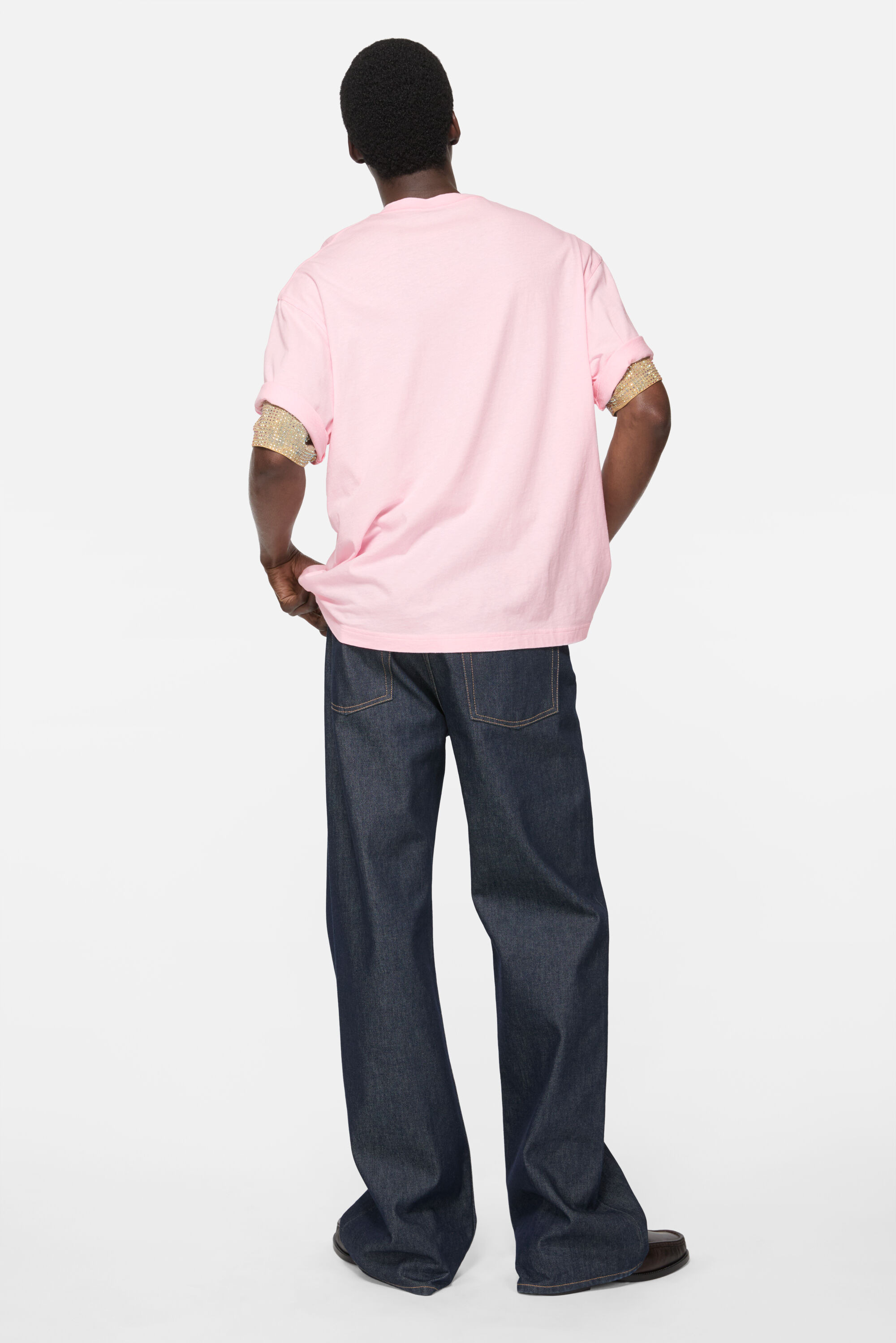 Logo t-shirt - Baby pink - 3