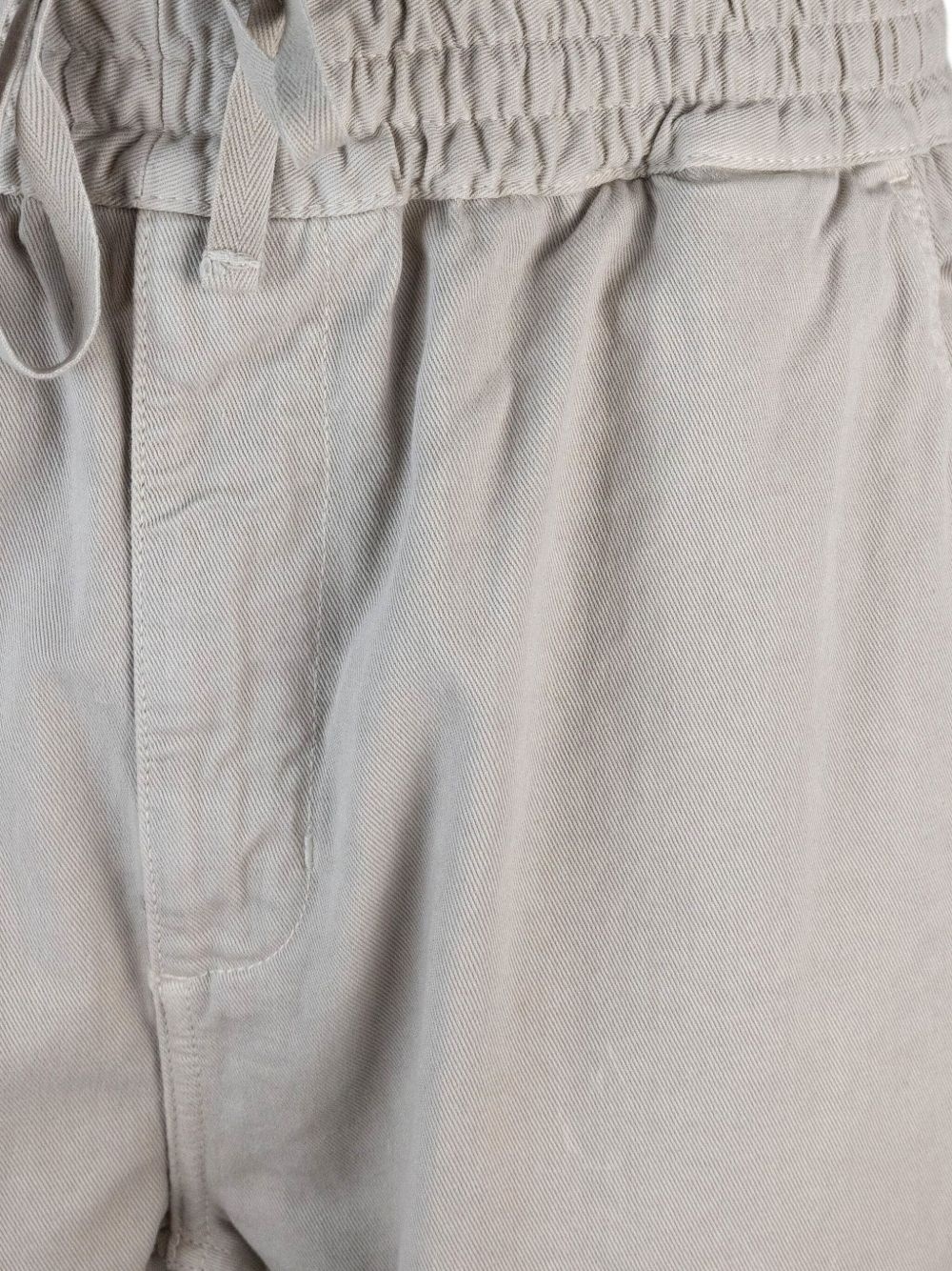 Flint elasticated-waist twill trousers - 4