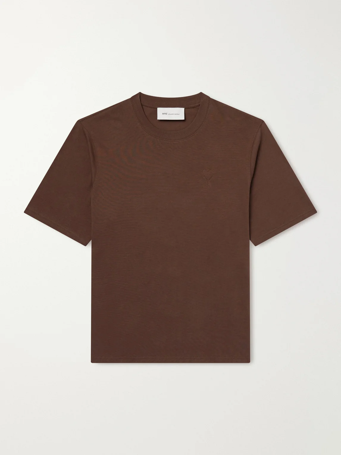Logo-Embroidered Cotton-Jersey T-Shirt - 1