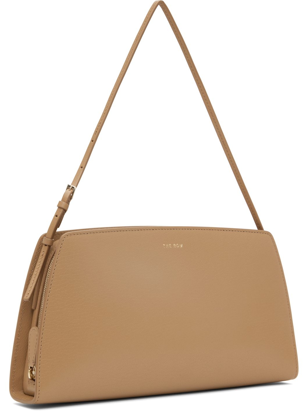 Tan Dalia Baguette Bag - 2