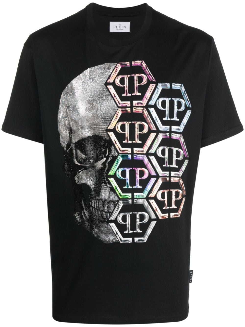 SS Skull logo-print T-shirt - 1