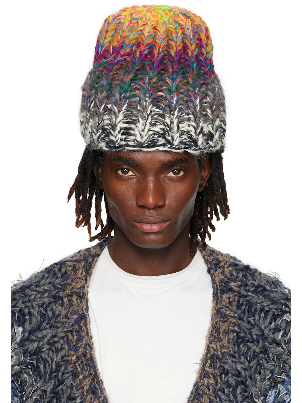 Multicolor Nº65 Degradé Knittedhat II Beanie - 1