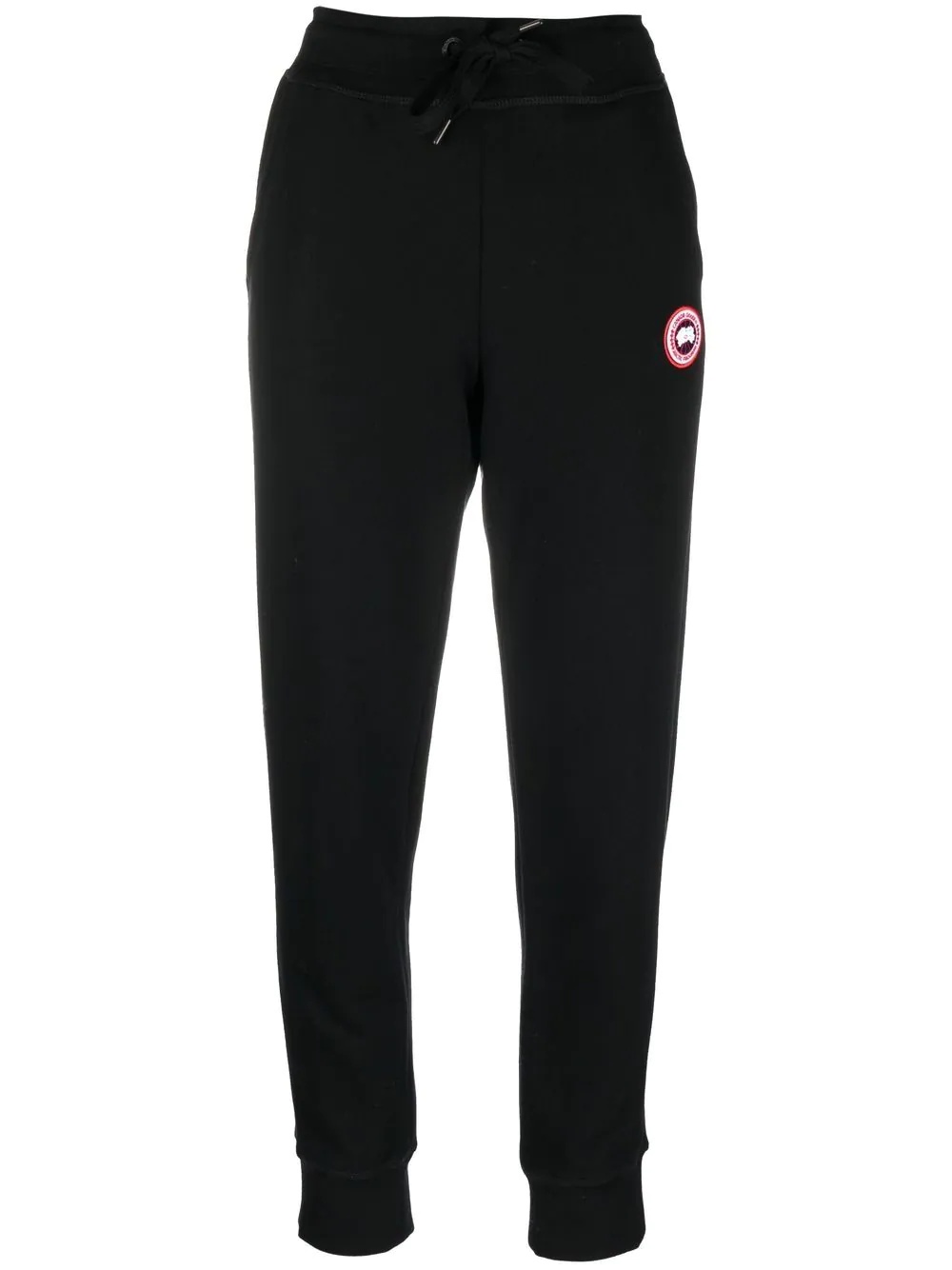 logo-patch track pants - 1