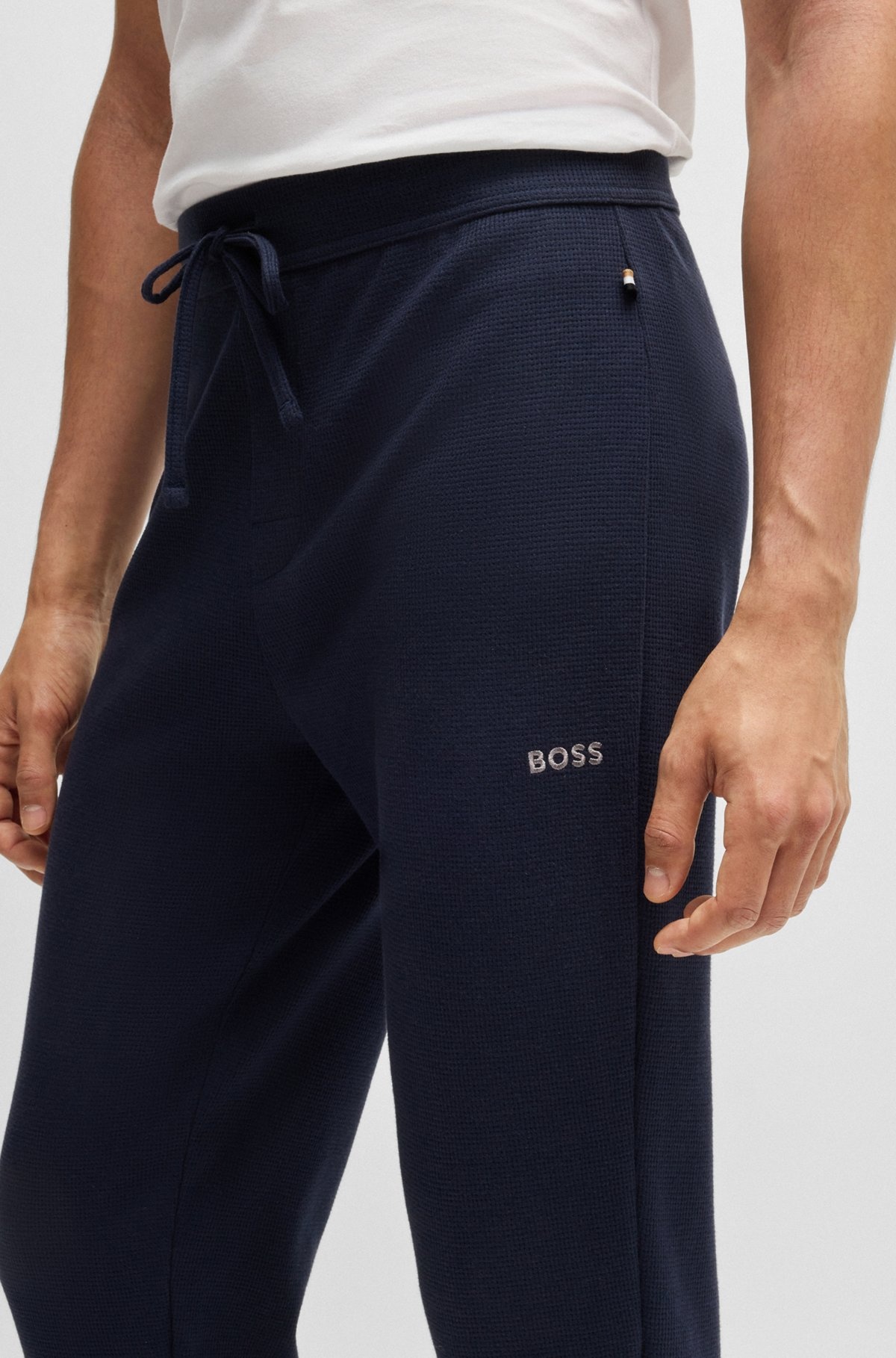 PAJAMA BOTTOMS WITH EMBROIDERED LOGO - 5