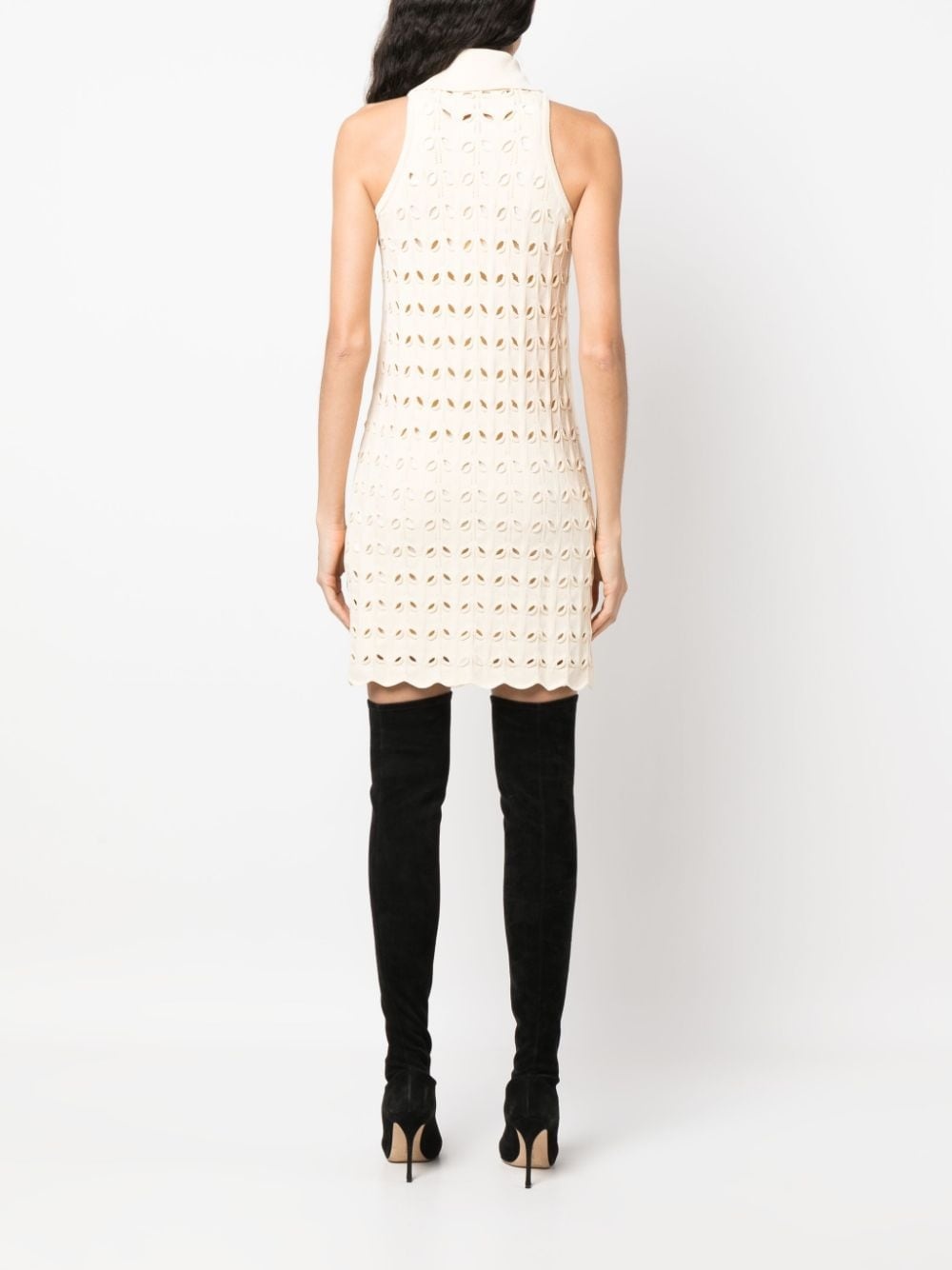 Rivolo crochet short dress - 4