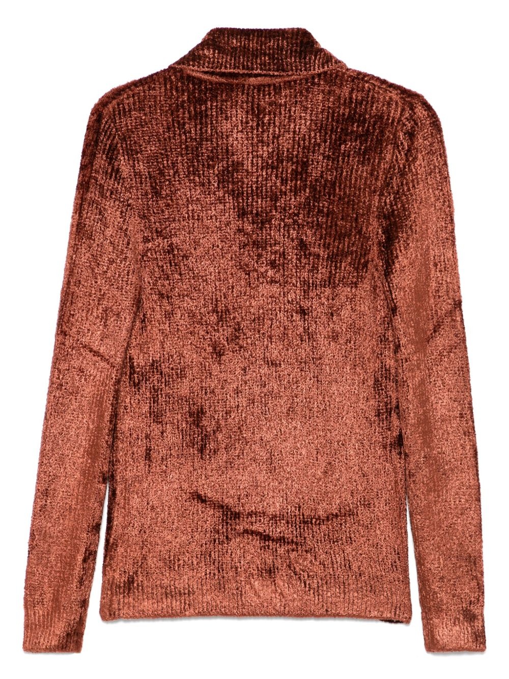 velvet cardigan - 2