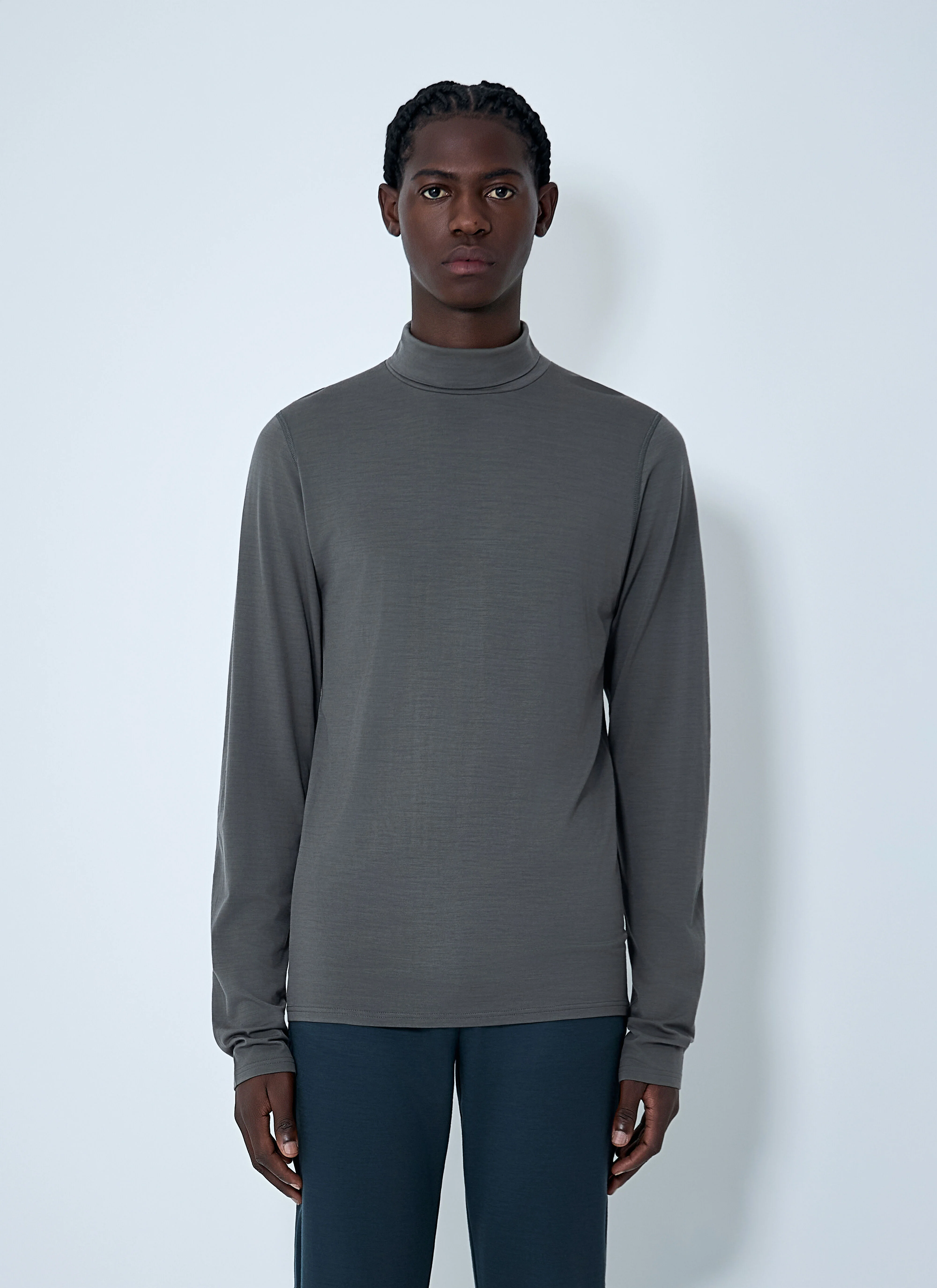 Wool Turtleneck Sweater - 1