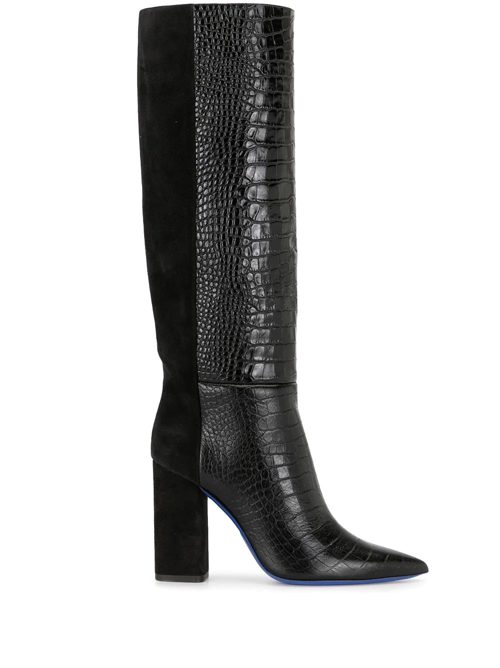 block heel knee-high boots - 1