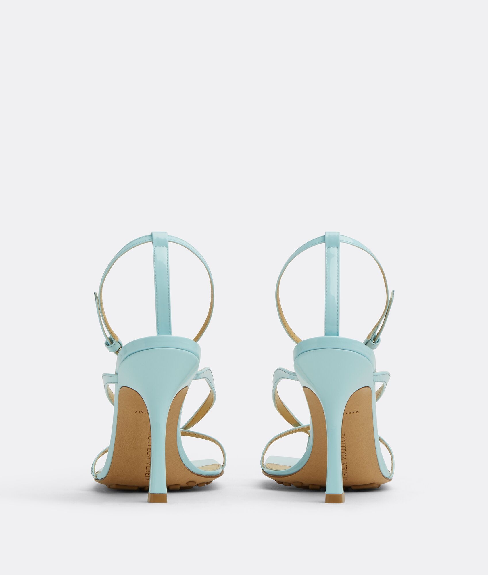 【関税負担】 BOTTEGA VENETA SANDAL Bottega Veneta Stretch Lace Up Sandals in Lemon Washed | FWRD
