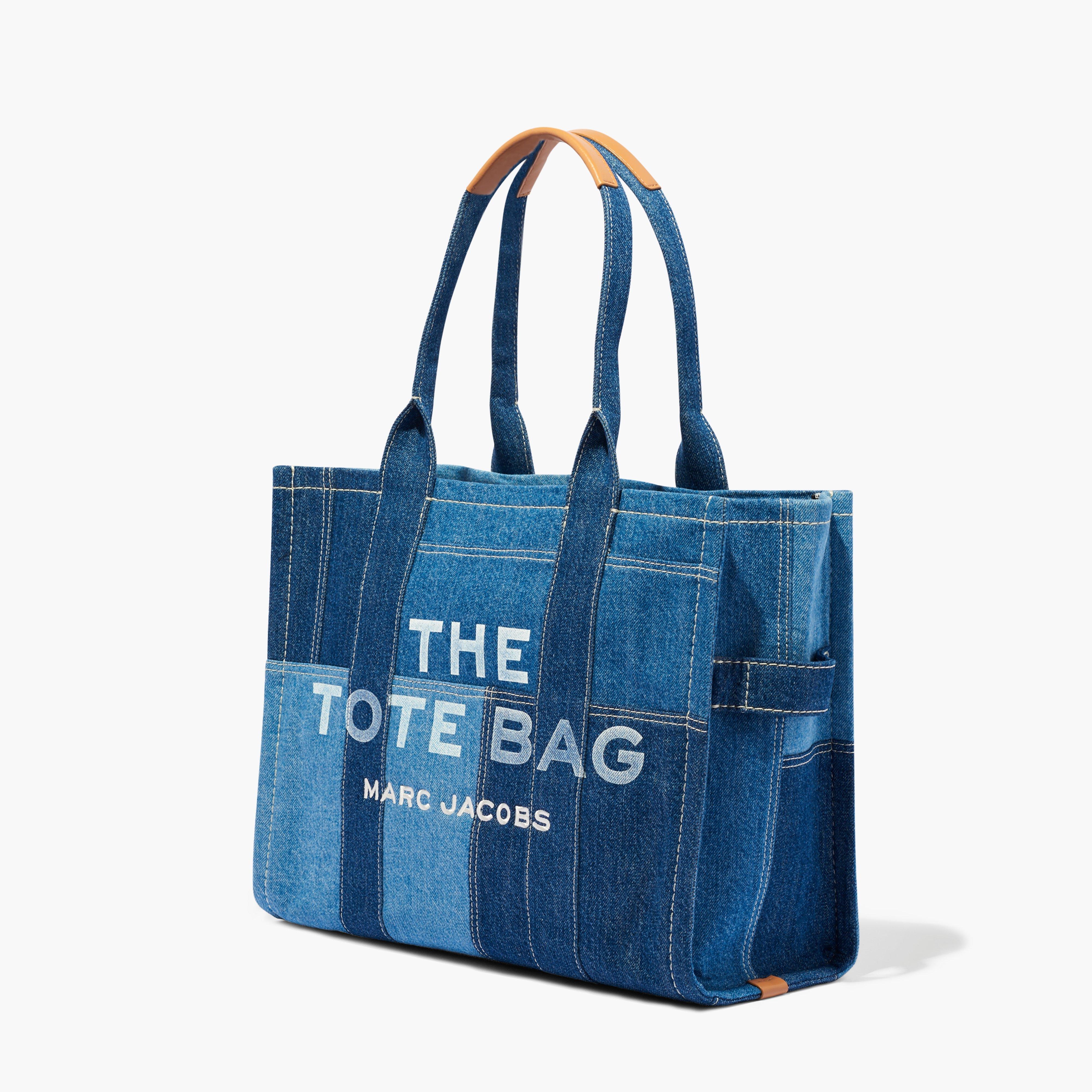 THE DENIM LARGE TOTE BAG - 5