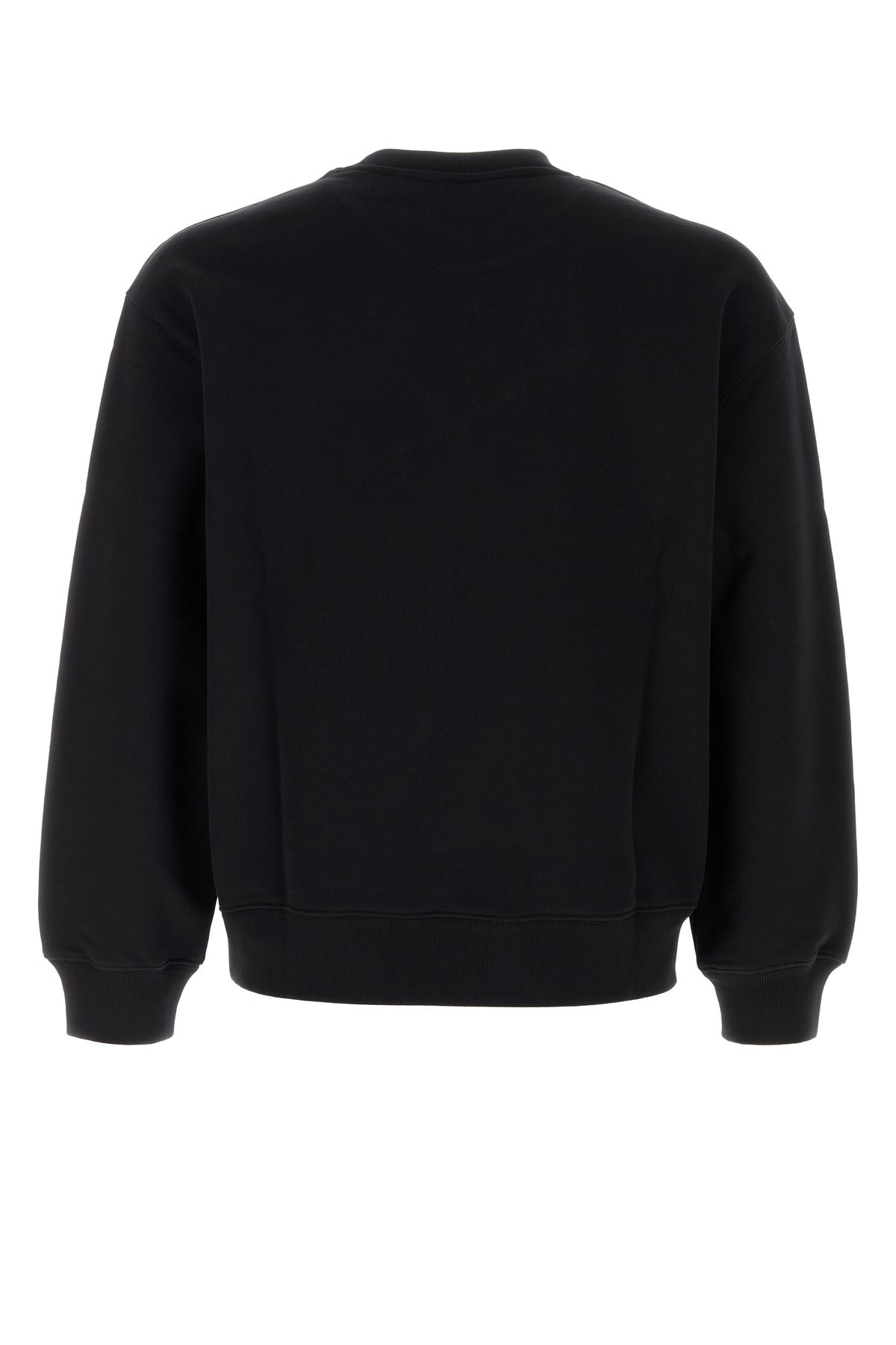 Black cotton sweatshirt - 2