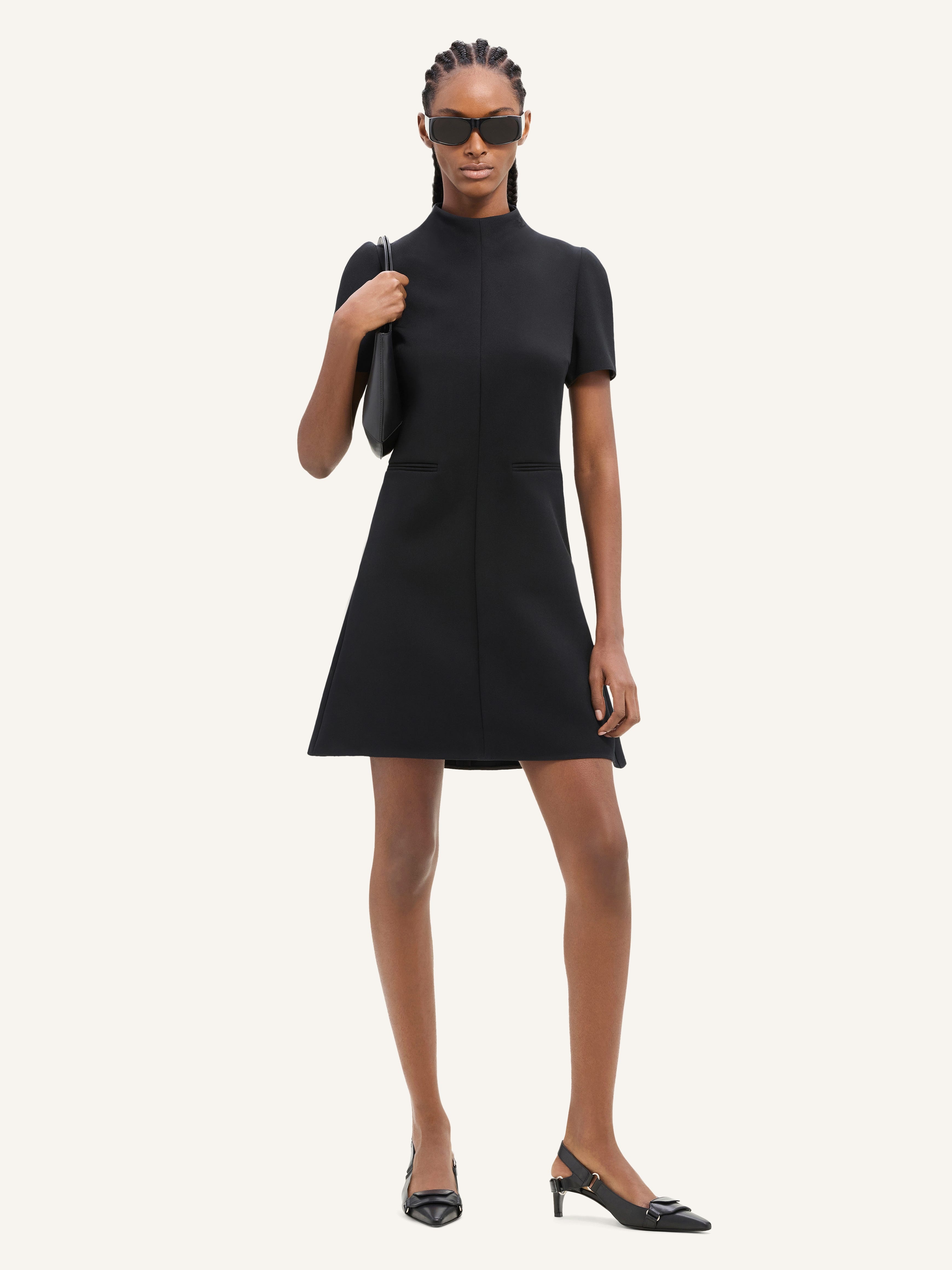 TWILL A-LINE DRESS - 2