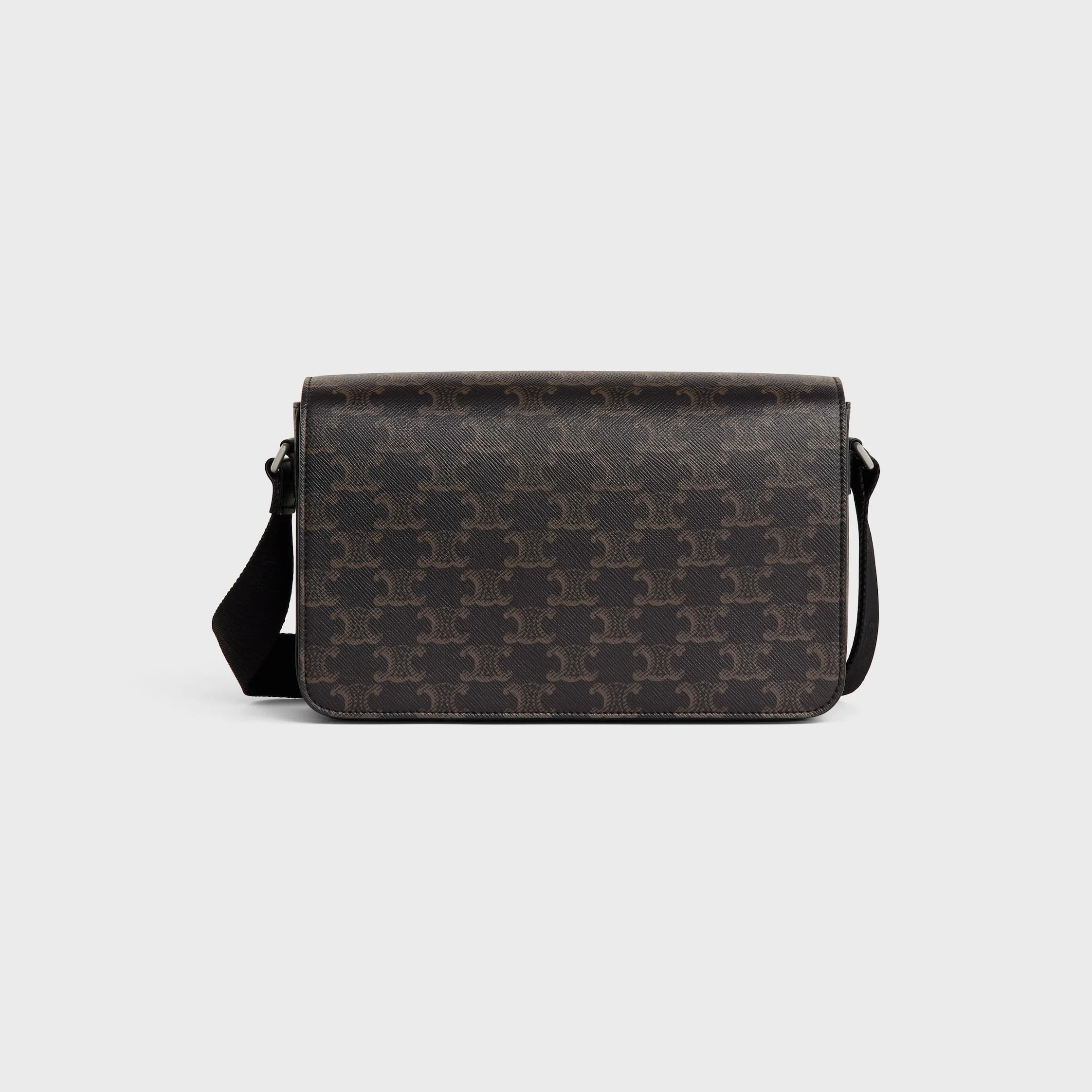 Flap Messenger in TRIOMPHE CANVAS AND CALFSKIN - 1