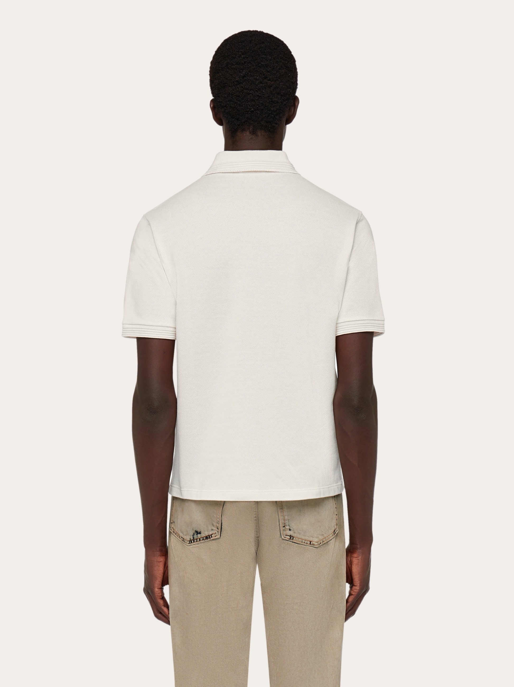 Organic cotton polo shirt - 3