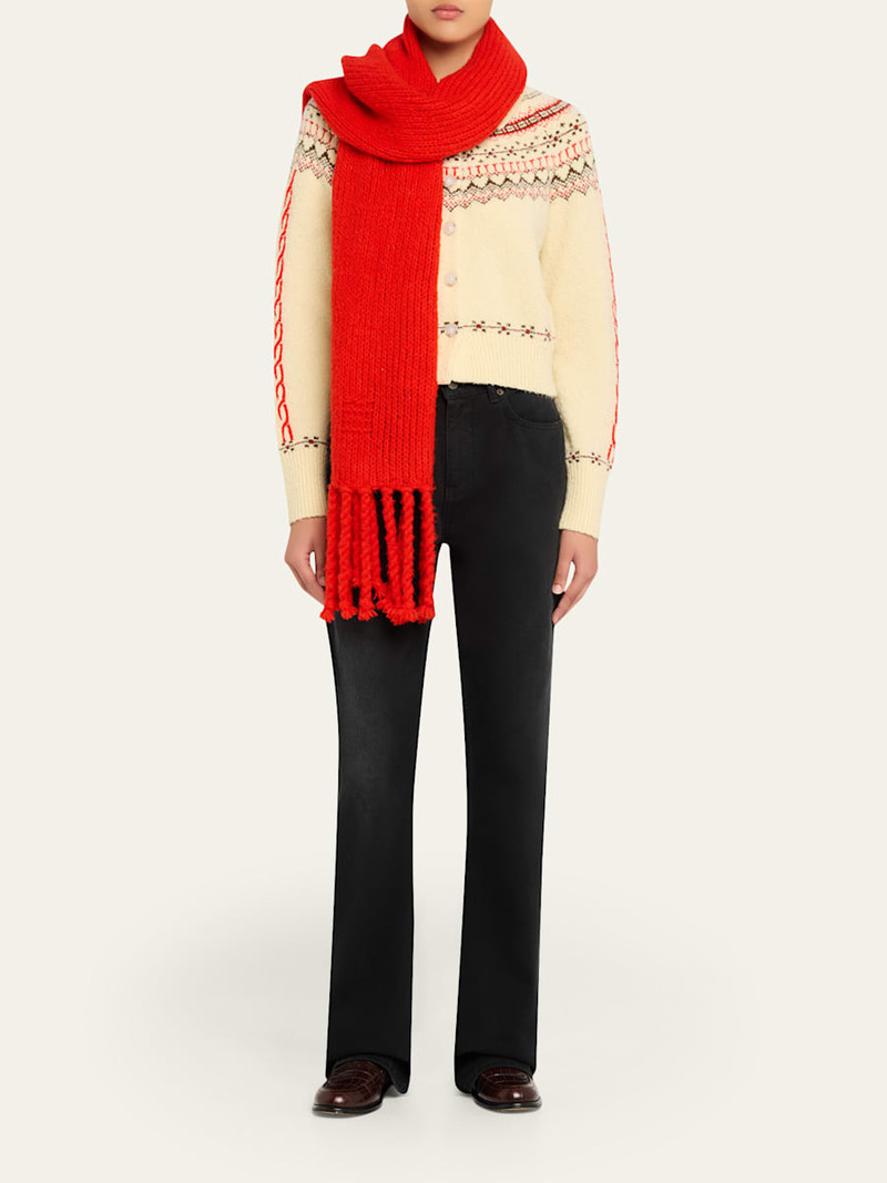 GUEST IN RESIDENCE Cloud Fringe Scarf outlook