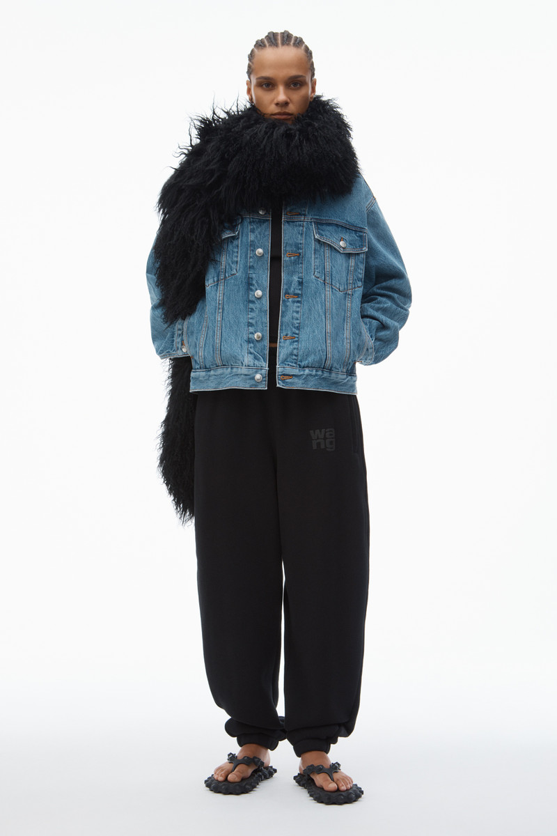 PUFF LOGO SWEATPANT IN STRUCTURED TERRY 2