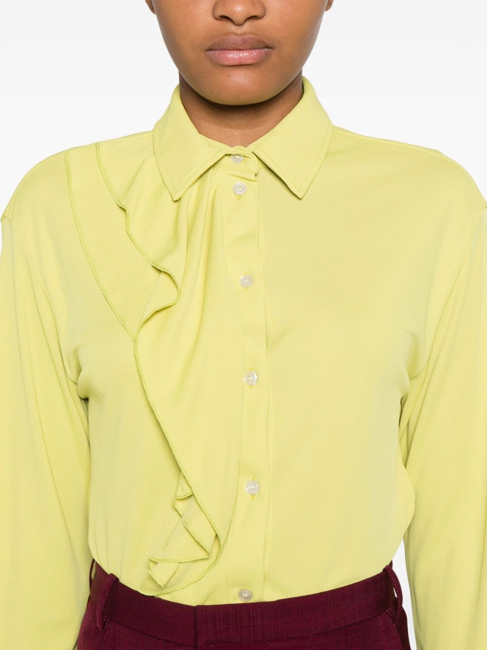 crepe shirt - 5