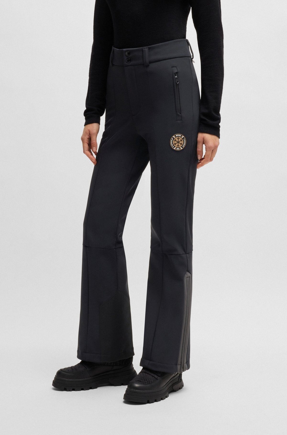 BOSS SKI WATER-REPELLENT TROUSERS WITH SNOW GUARD - 2