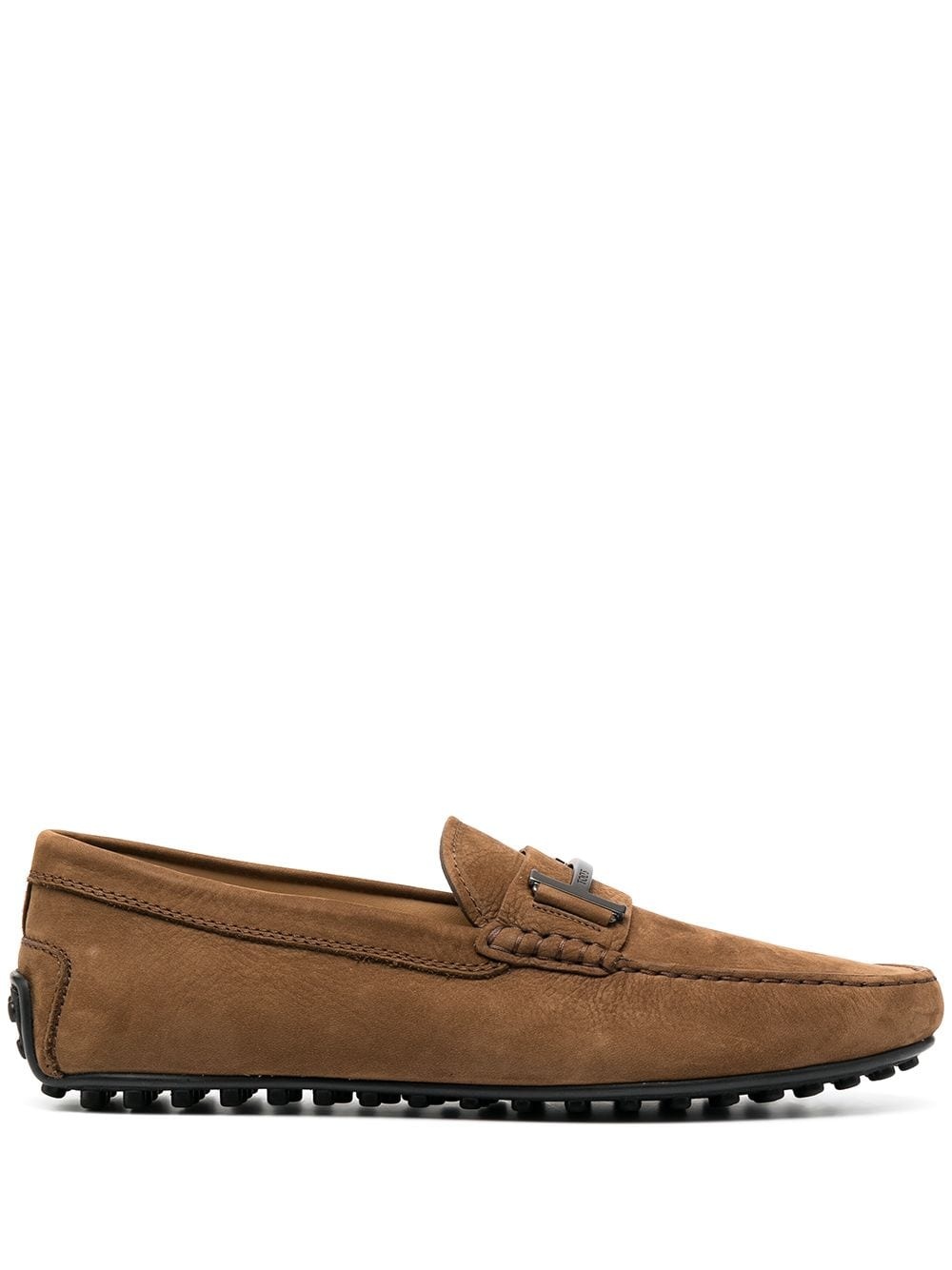 T-buckle driving loafers - 1