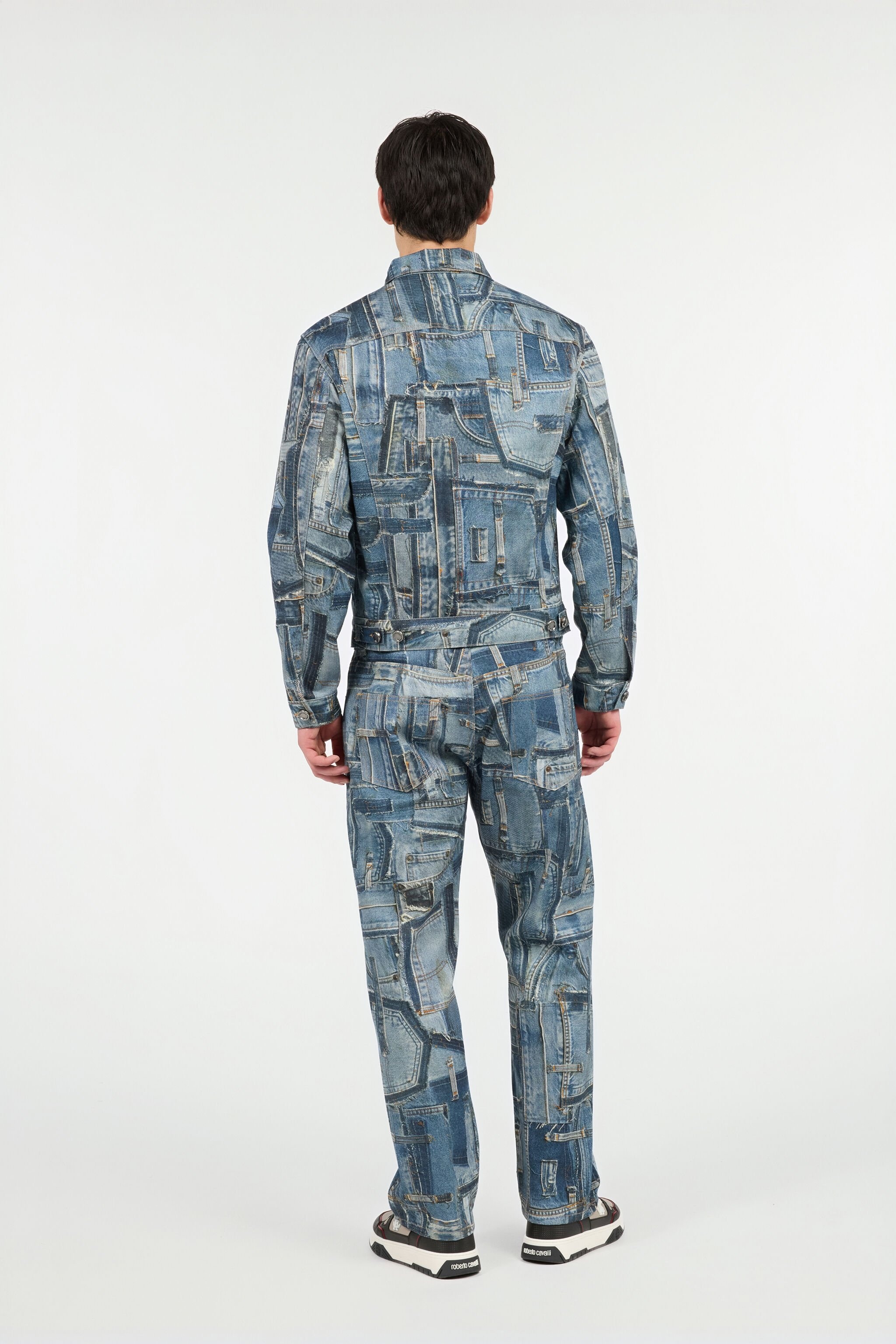 Capsule Collection Patchwork Denim Jacket - 4