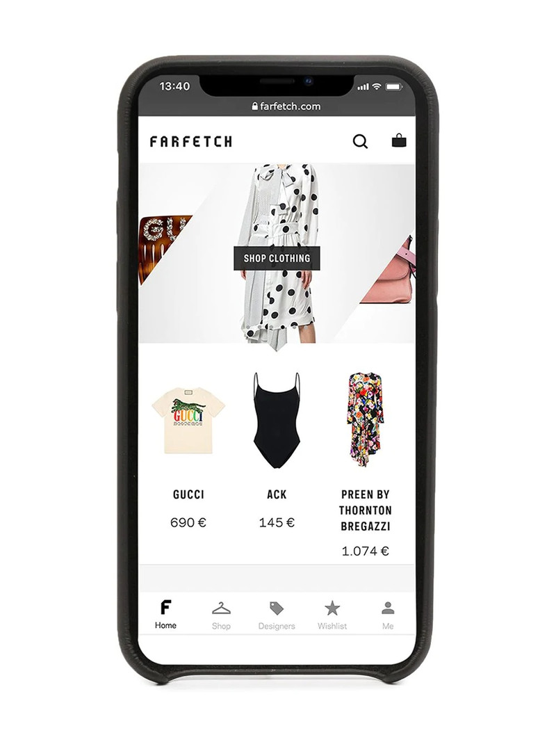 Off-White Arrow Liquid Melt iPhone 11 Pro cover outlook