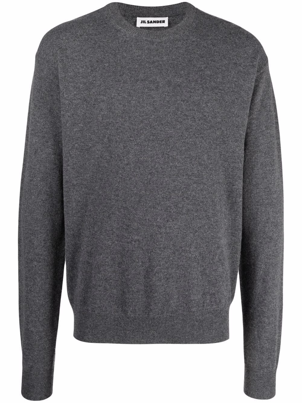 crew-neck cashmere jumper - 1