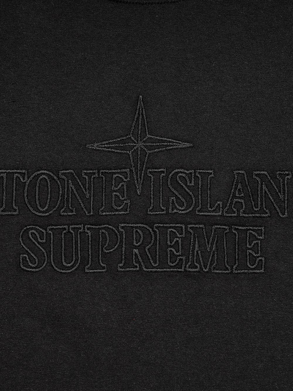 x Stone Island embroidered logo T-shirt - 3